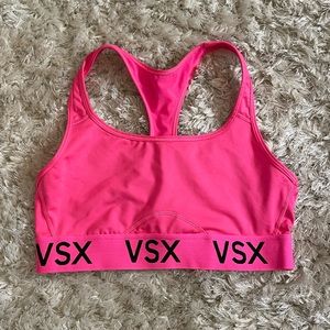 Victoria’s Secret sport VSX neon pink sports bra Medium m